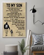 Make it the meaningful message to your son 11x17 Poster lifestyle-poster-1