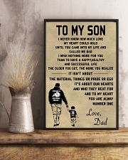 Make it the meaningful message to your son 11x17 Poster lifestyle-poster-3