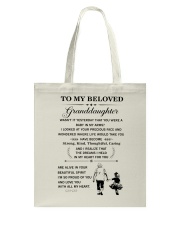 the meaningful message to your granddaughter Tote Bag thumbnail