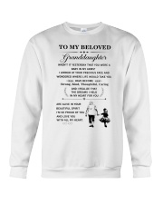 the meaningful message to your granddaughter Crewneck Sweatshirt thumbnail
