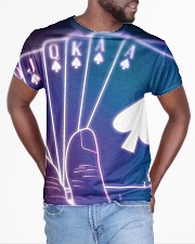 Casino card shapes All-over T-Shirt aos-all-over-T-shirt-lifestyle-front-04