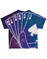 Casino card shapes All-over T-Shirt back