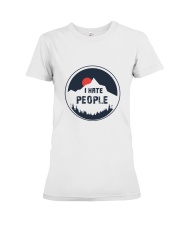 i hate people Premium Fit Ladies Tee thumbnail