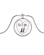 mother's day gift Metallic Circle Necklace thumbnail