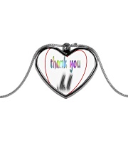 mother's day gift Metallic Heart Necklace thumbnail