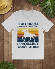 If My Horse Doesn't Like You Classic T-Shirt lifestyle-mens-crewneck-front-18