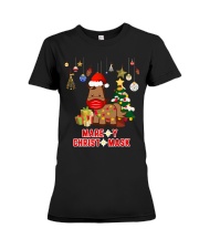 Mare Y Christmask Premium Fit Ladies Tee tile