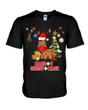 Mare Y Christmask V-Neck T-Shirt tile