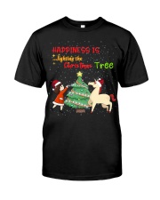 Happiness Is Lighting The Christmas Tree Premium Fit Mens Tee tile