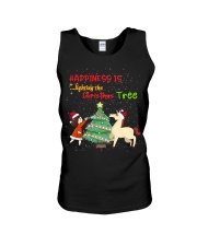 Happiness Is Lighting The Christmas Tree Unisex Tank tile