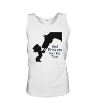 real princess don't kiss toads Unisex Tank tile