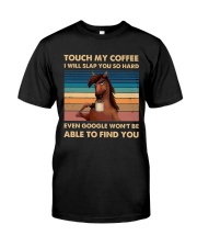 Touch my coffe Premium Fit Mens Tee tile