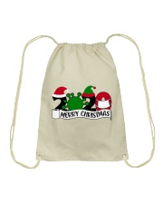 Merry Christmas Drawstring Bag tile