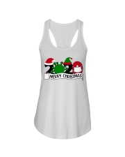 Merry Christmas Ladies Flowy Tank tile