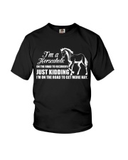 Im A Horseaholic Youth T-Shirt tile