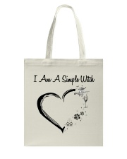 I Am A Simple Witch Tote Bag tile