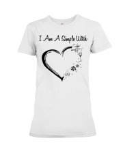 I Am A Simple Witch Premium Fit Ladies Tee tile