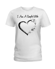 I Am A Simple Witch Ladies T-Shirt front
