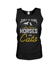 Just A Girl Who Loves Horses Unisex Tank tile