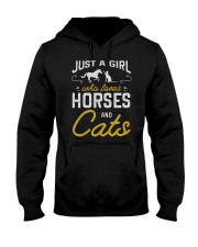 Just A Girl Who Loves Horses Hooded Sweatshirt tile