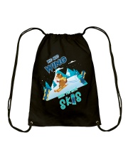 Who Need Wing When You Have Skis Drawstring Bag tile