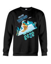 Who Need Wing When You Have Skis Crewneck Sweatshirt tile