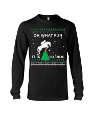 Oh What Fun 1T Is To Ride Long Sleeve Tee tile