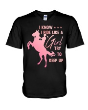I Know V-Neck T-Shirt tile