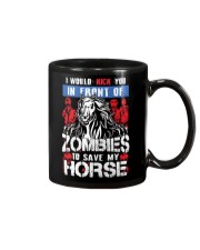 Zombies To Save My Horse Mug tile