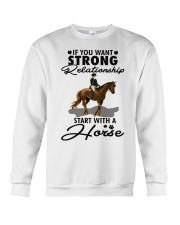 If You Want Strong Relationship Crewneck Sweatshirt tile