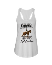 If You Want Strong Relationship Ladies Flowy Tank tile