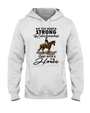 If You Want Strong Relationship Hooded Sweatshirt tile