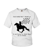 God forbid that I should goto any heaven Youth T-Shirt tile