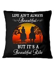 It's A Beautiful Ride Square Pillowcase tile