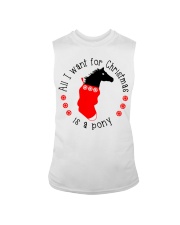 All I Want For Christmas Is A Pony Sleeveless Tee tile