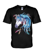 Horse Lovers V-Neck T-Shirt tile