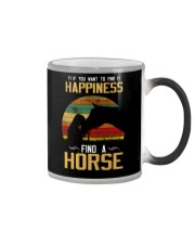If You Want To Find Happiness Color Changing Mug tile