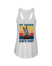 my squad eats hay Ladies Flowy Tank tile