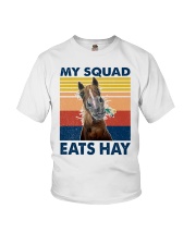 my squad eats hay Youth T-Shirt tile