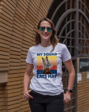 my squad eats hay Ladies T-Shirt lifestyle-women-crewneck-front-2