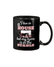 I Live In A Horse Mug tile