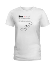 Horse Lovers Ladies T-Shirt tile