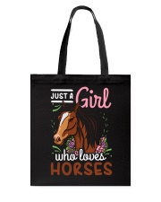 Just A Girl Who Loves Horses Tote Bag tile