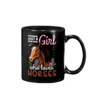 Just A Girl Who Loves Horses Mug tile