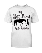 My Best Friend Has Horses Premium Fit Mens Tee tile