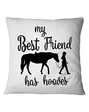 My Best Friend Has Horses Square Pillowcase tile