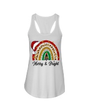 Merry And Bright Ladies Flowy Tank tile