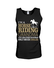 Im A Horse Riding Grandma Unisex Tank tile
