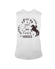 Just A Girl Who Loves Horses Sleeveless Tee tile