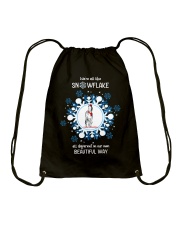 Were All Like Snowflakes Drawstring Bag tile